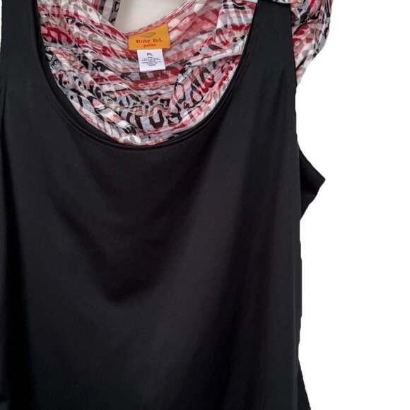 Ruby Rd Womens Studded Top Cami LP Boho Fairy Grunge Dark Romantic Office Party - Picture 4 of 9